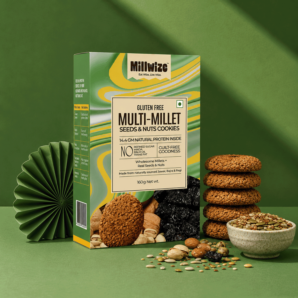 Multi-Millet Seeds & Nuts  Cookies