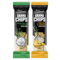 GRAND CHIPS Sour Cream and Herbs + Cheese and Onion Combo (60+60 gm)