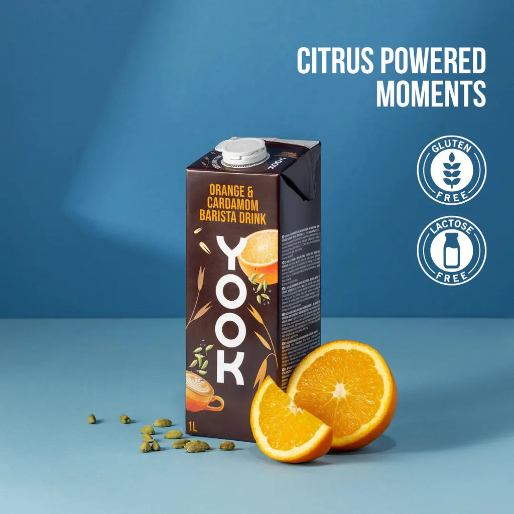 Oat drink Barista + Orange & Cardamom for Yook (1L + 1L)