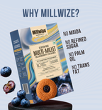 Multi Millet Gluten-Free Blueberry Cookies - Healthy Snack