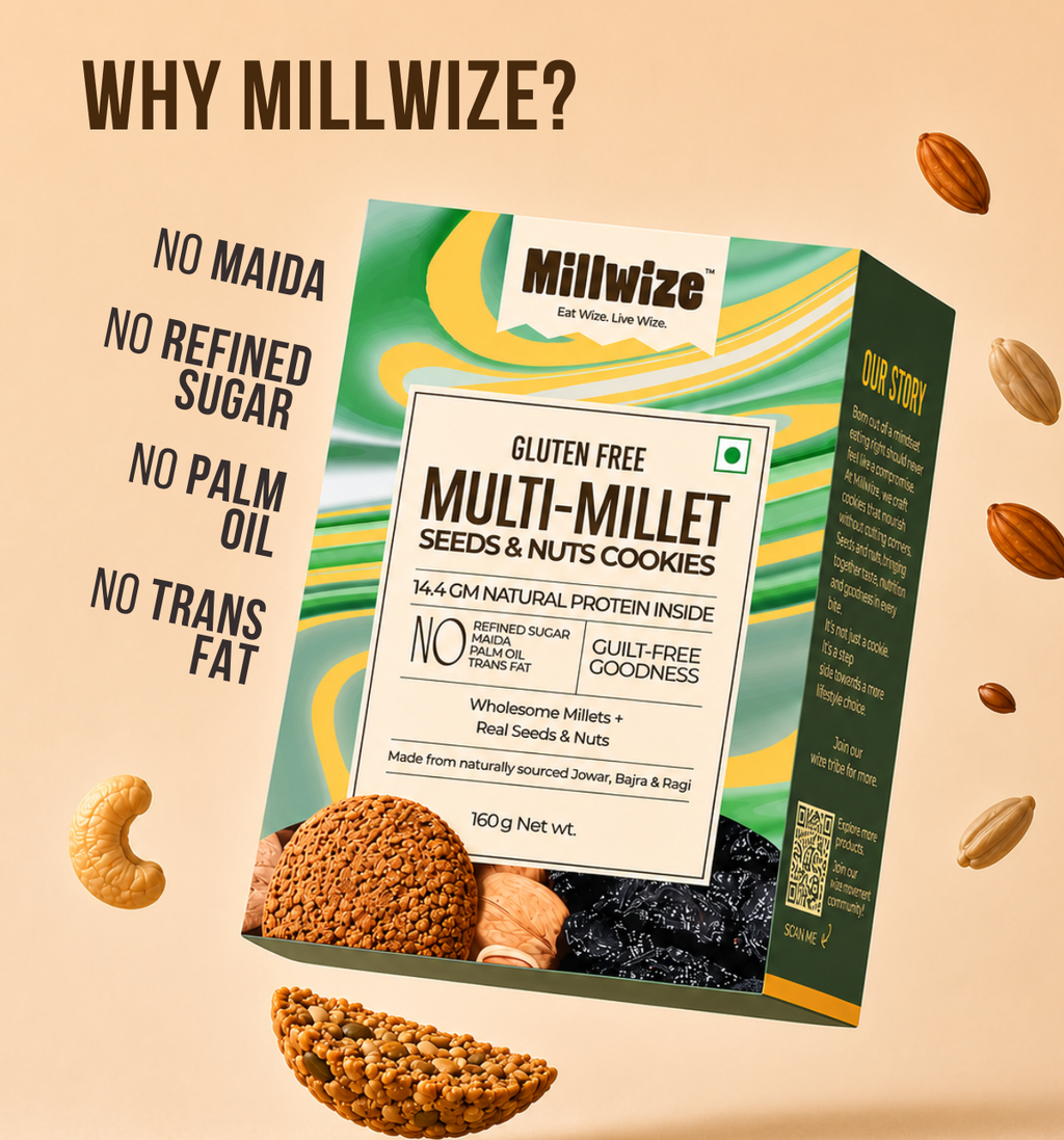 Multi-Millet Seeds & Nuts  Cookies