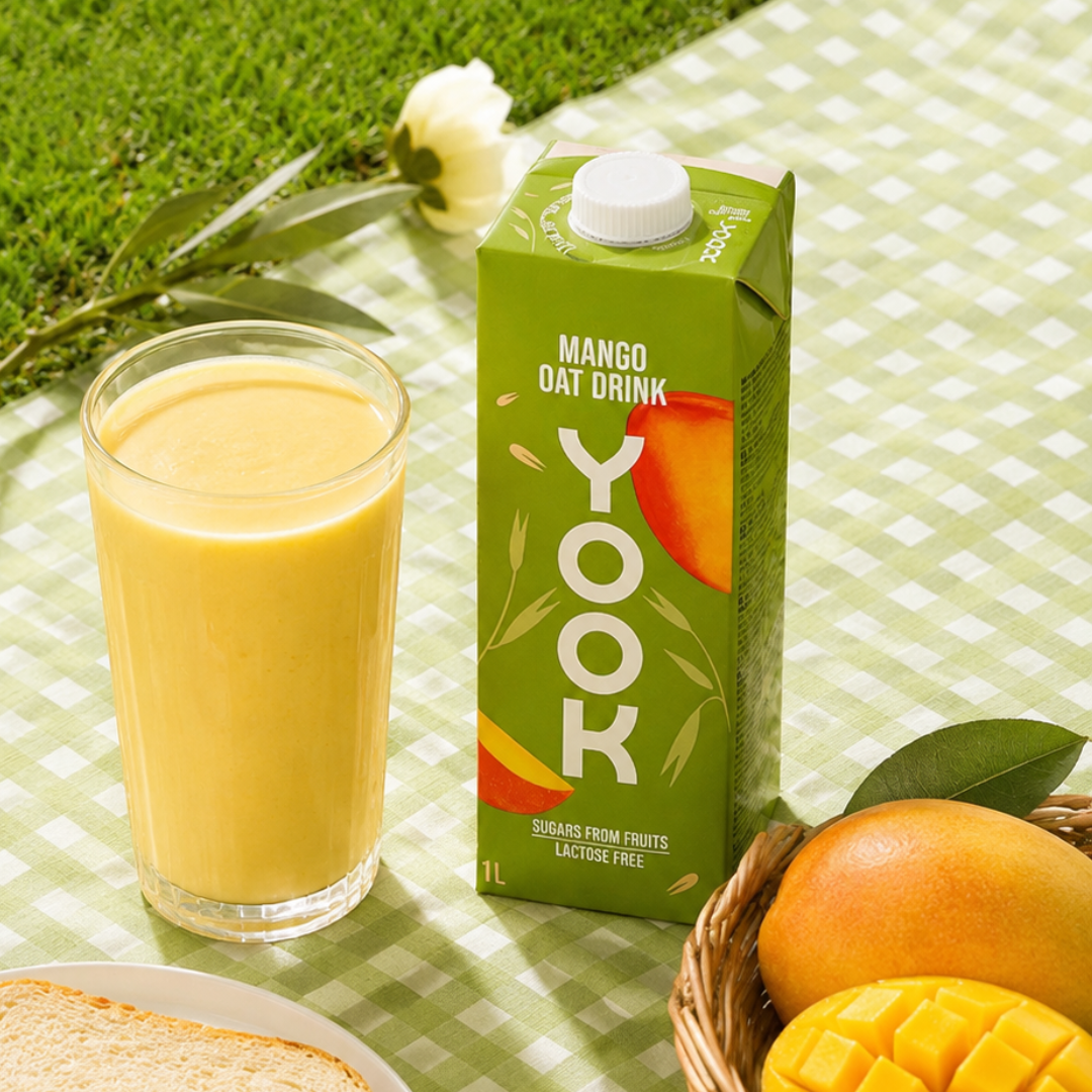 Oat drink Mango YOOK 1L - Plant Based Beverage | No Added Sugar