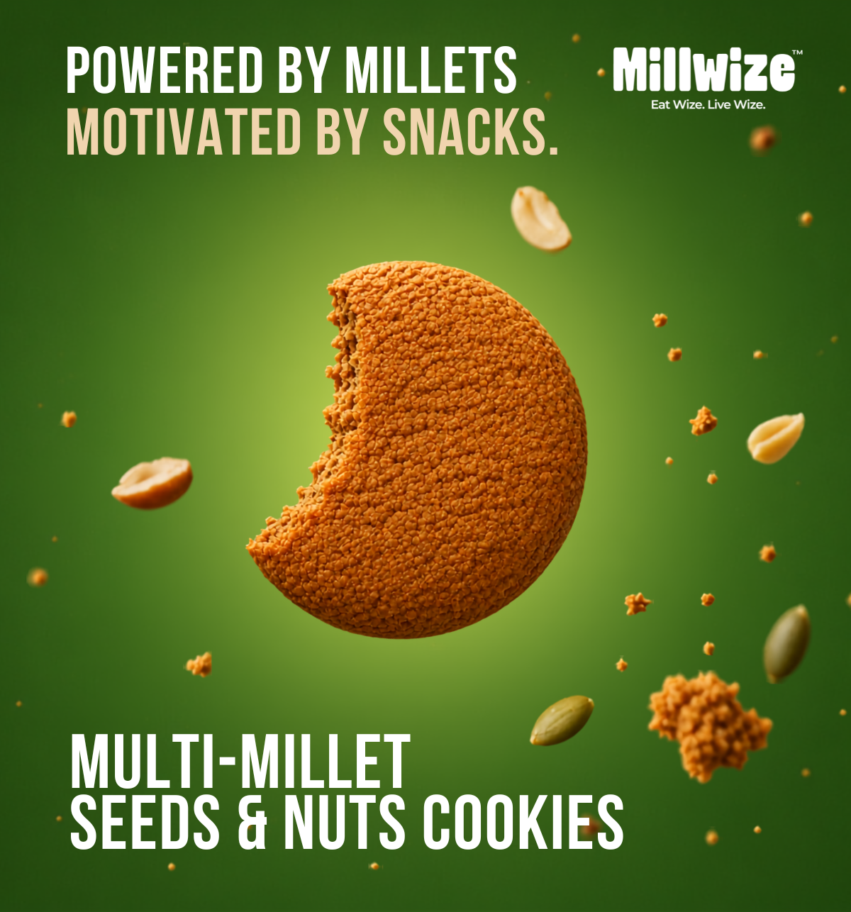 Multi-Millet Seeds & Nuts  Cookies