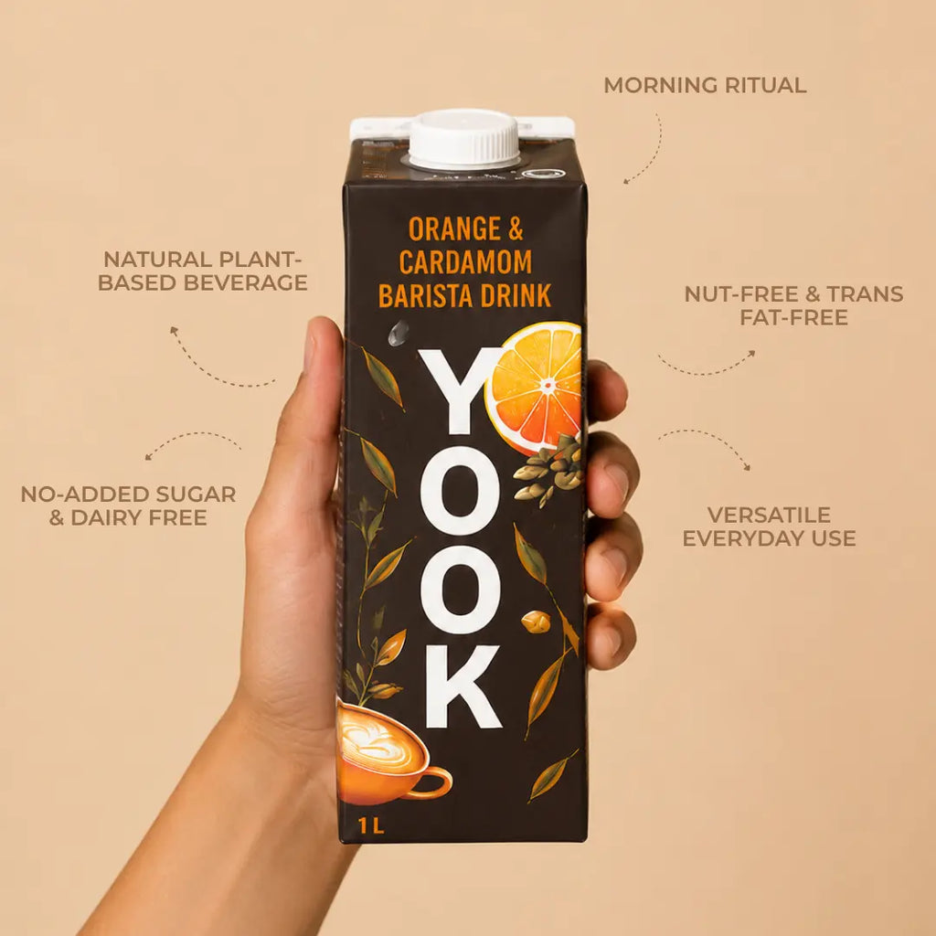 Oat drink Barista + Orange & Cardamom for Yook (1L + 1L)