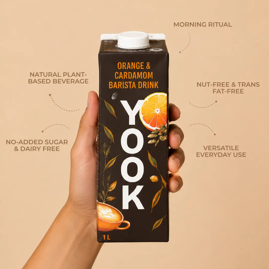 Oat drink Barista + Orange & Cardamom for Yook (1L + 1L)