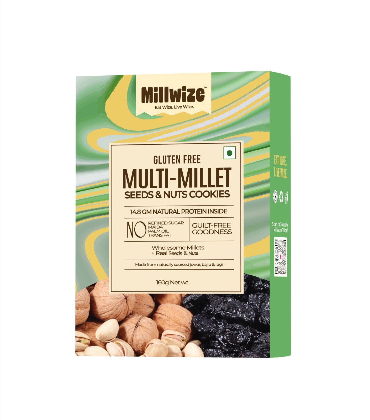 Multi-Millet Seeds & Nuts  Cookies