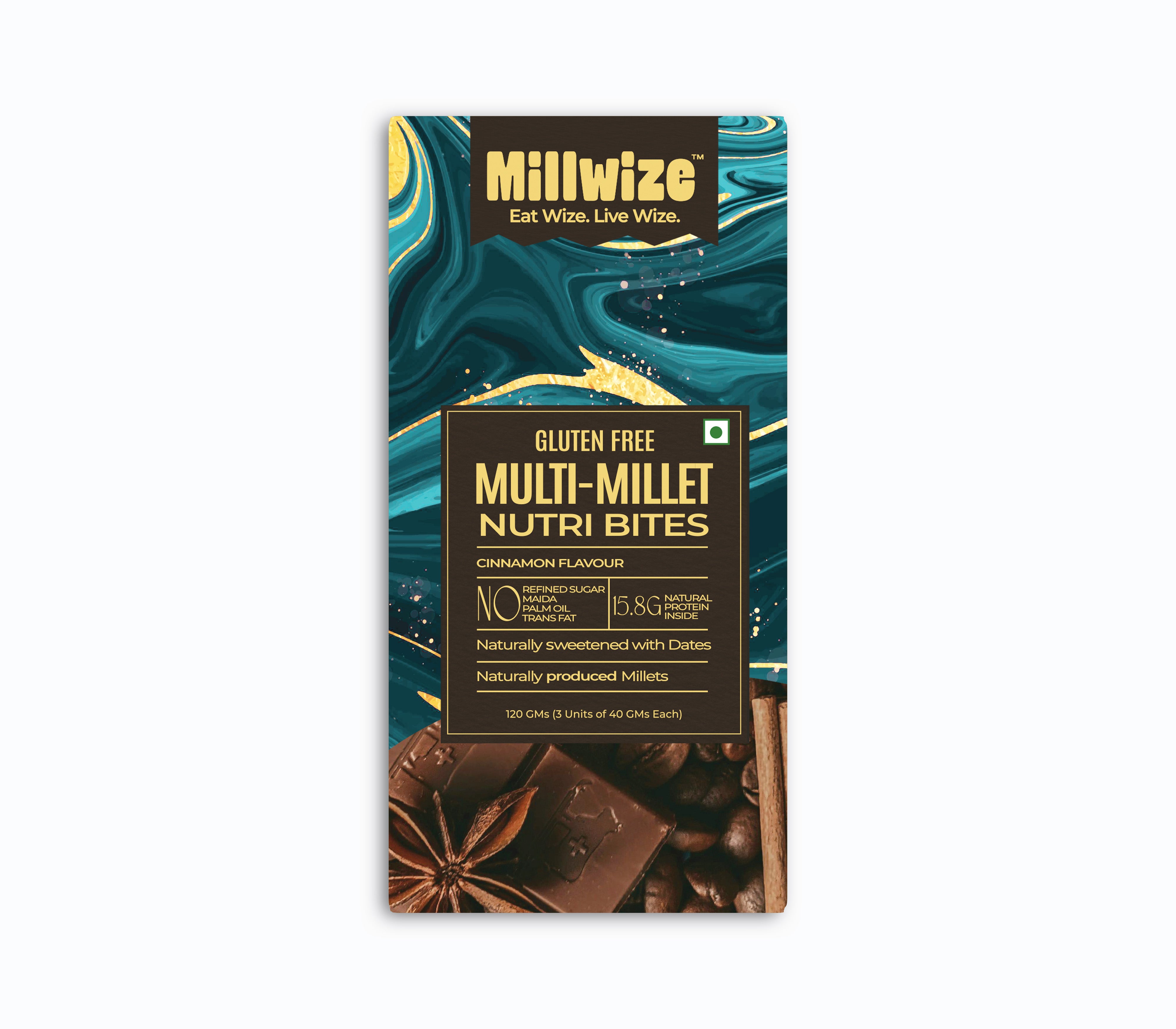 Multi Millet Nutri Bites – Cinnamon Flavour (120g)