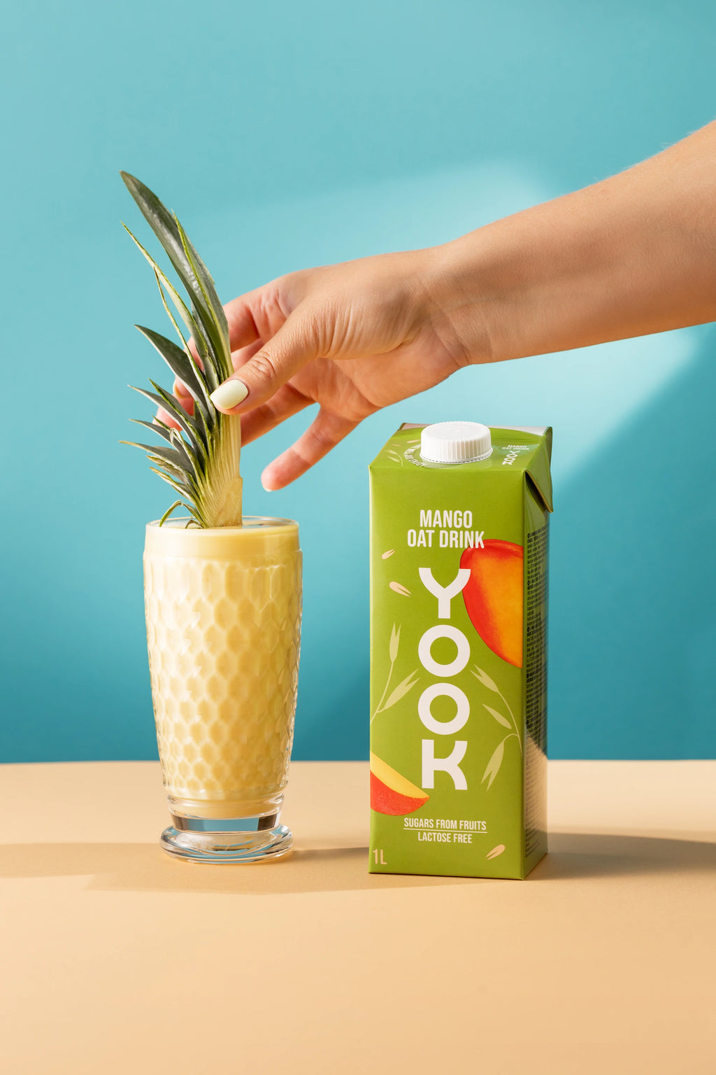 Oat drink Mango YOOK 1L - Plant Based Beverage | No Added Sugar